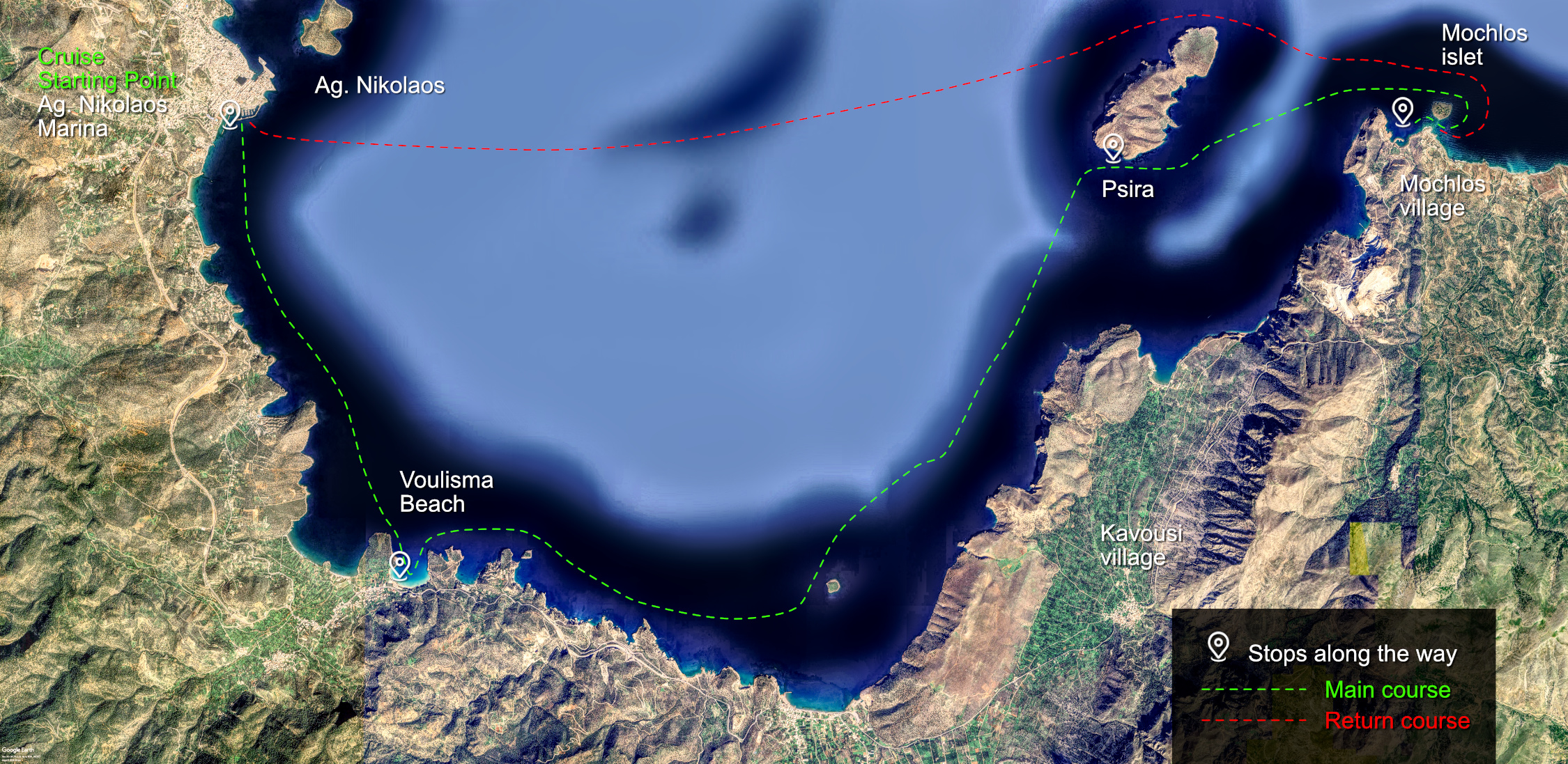 The Sea Pearl - A day's Cruise to Mochlos
